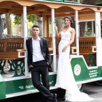 Trolley Wedding Transportation becphotography